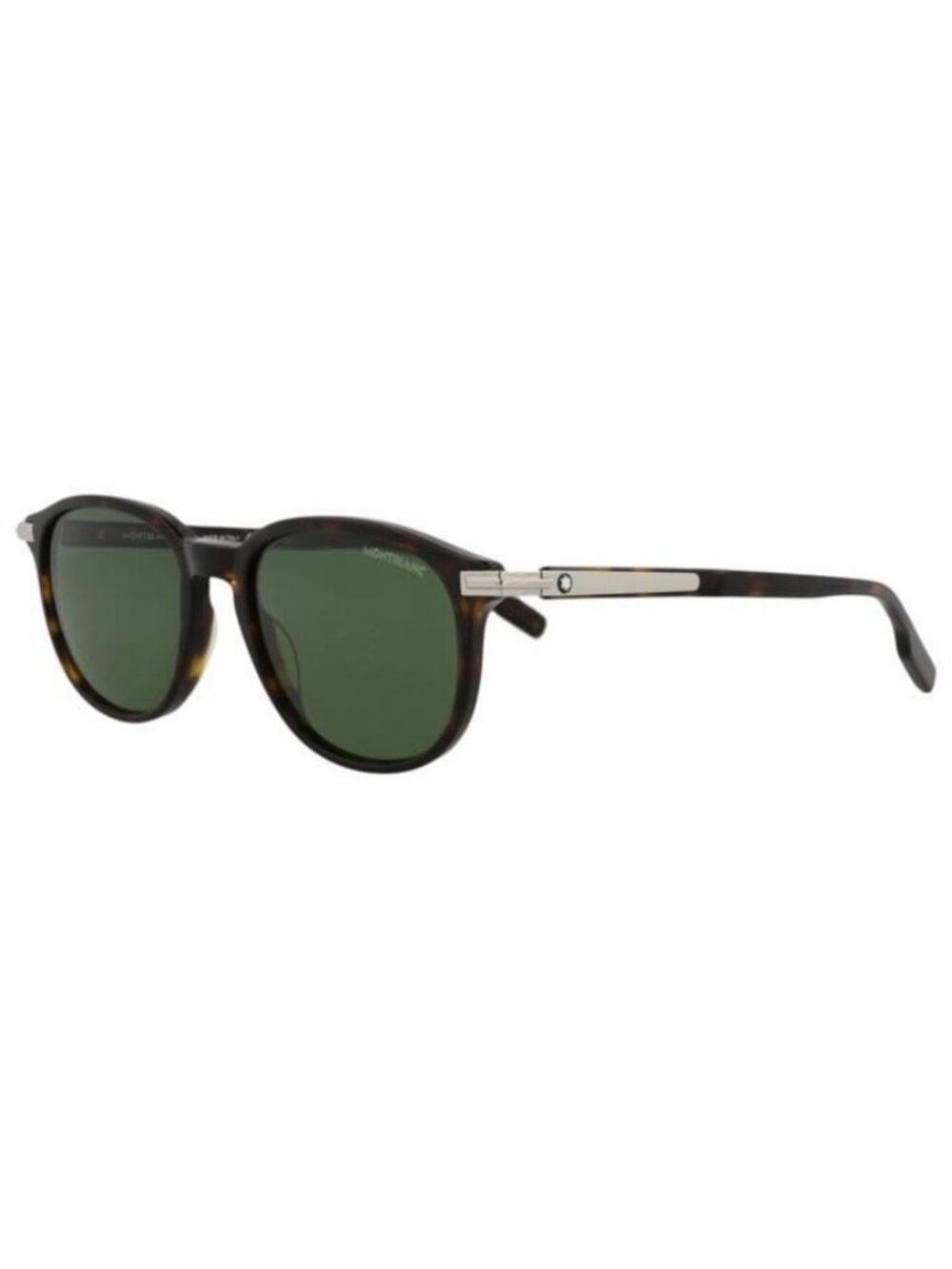 New Montblanc Mens Round/Oval Havana Havana Green Fashion Designer Sunglasses